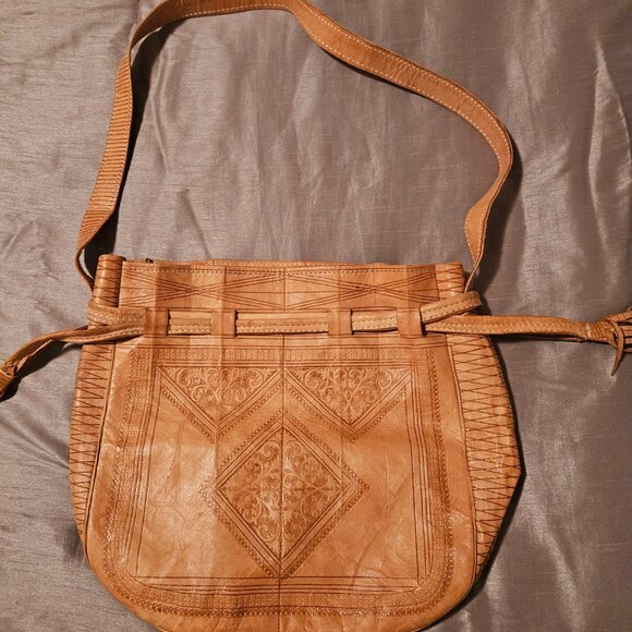 Moroccan Leather Purse - Picture 4 of 5